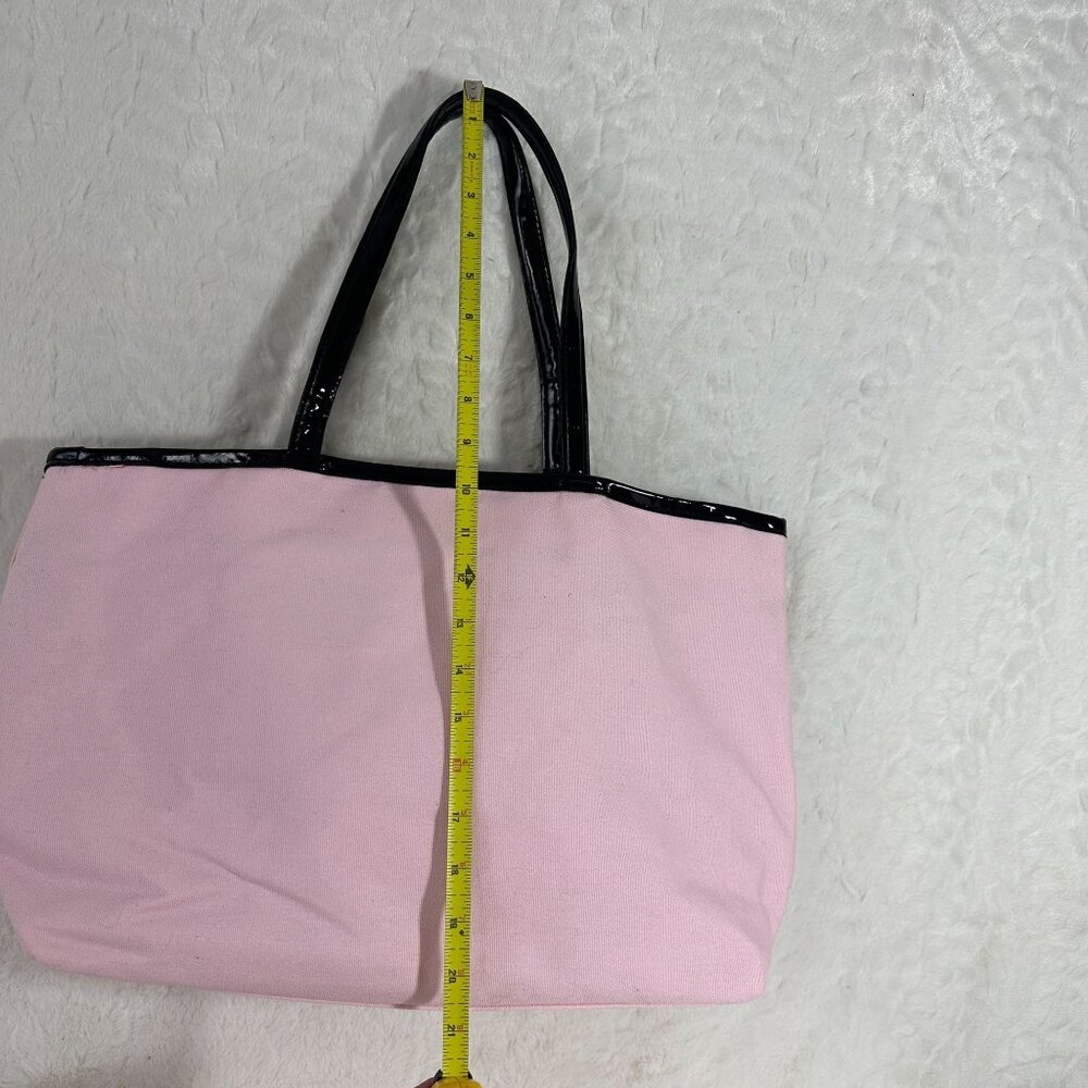 Victorias Secret Tote,Shoulder Bag,Travel,Beach Bag with Wristlet Pouch NWOT - Picture 5 of 9